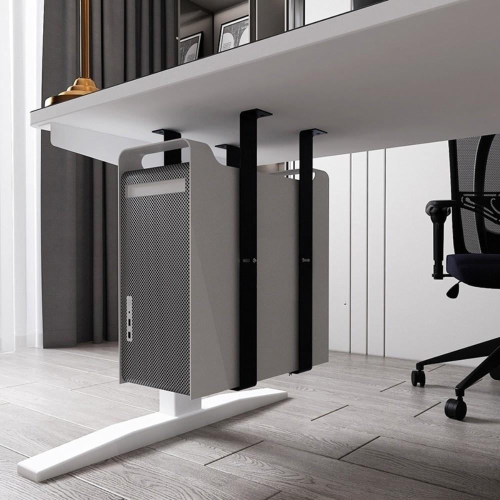 Monitor Bracket Steel Universal PC Case Holder Sturdy Radiative Computer Mainframe Hanger Rustproof Adjustable CPU Stand Home PC