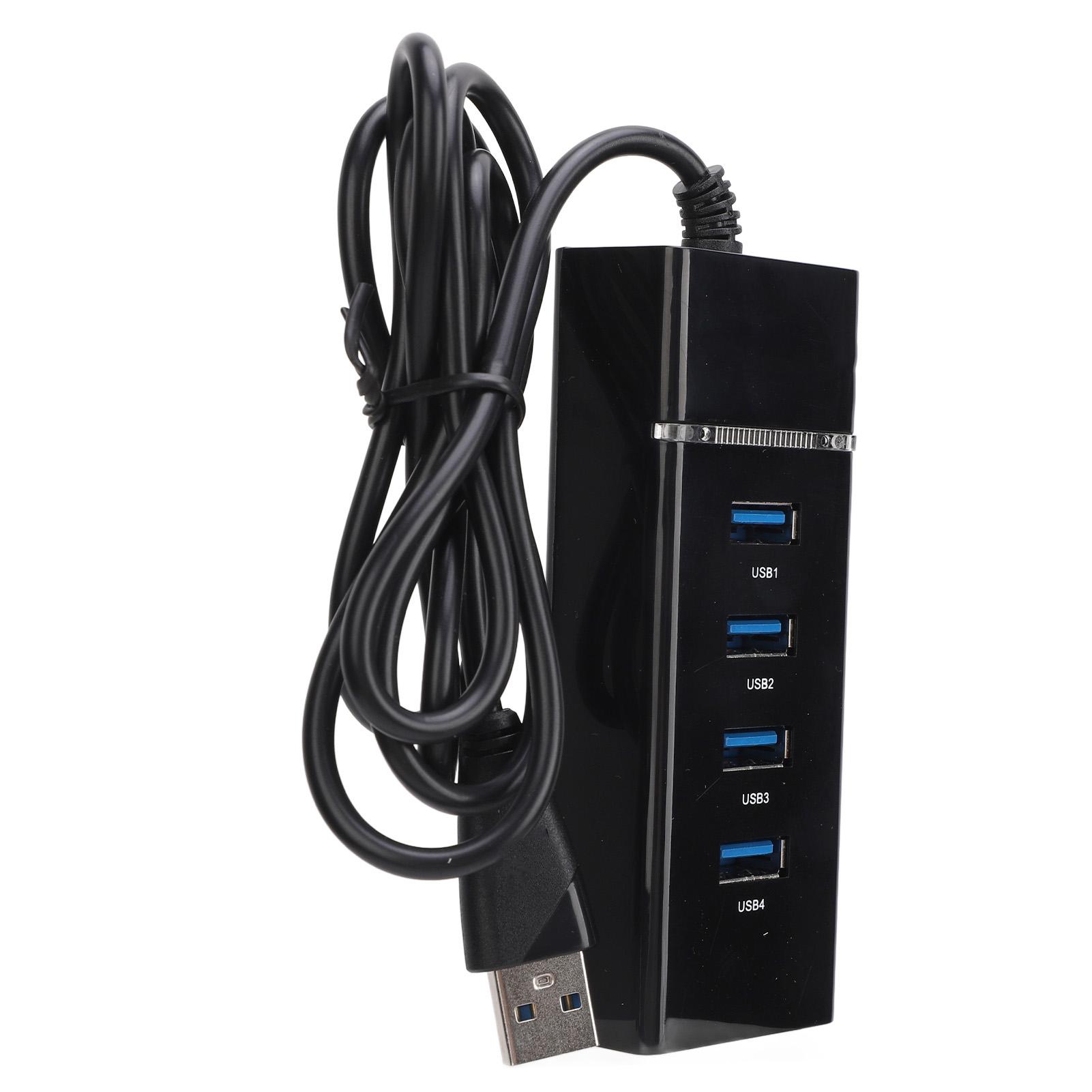 

USB 2.0 Хаб 4 Порта 480 Мбит/с USB Док-станция со Светодиодным Индикатором для Windows для Linux для OS X