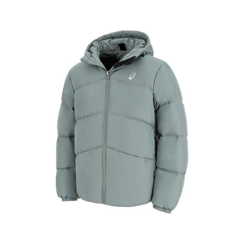 Asics FW25 Sports Lifestyle Hooded Warm Zipper Long Sleeve Down Jacket Men Jackets 2031F455-400