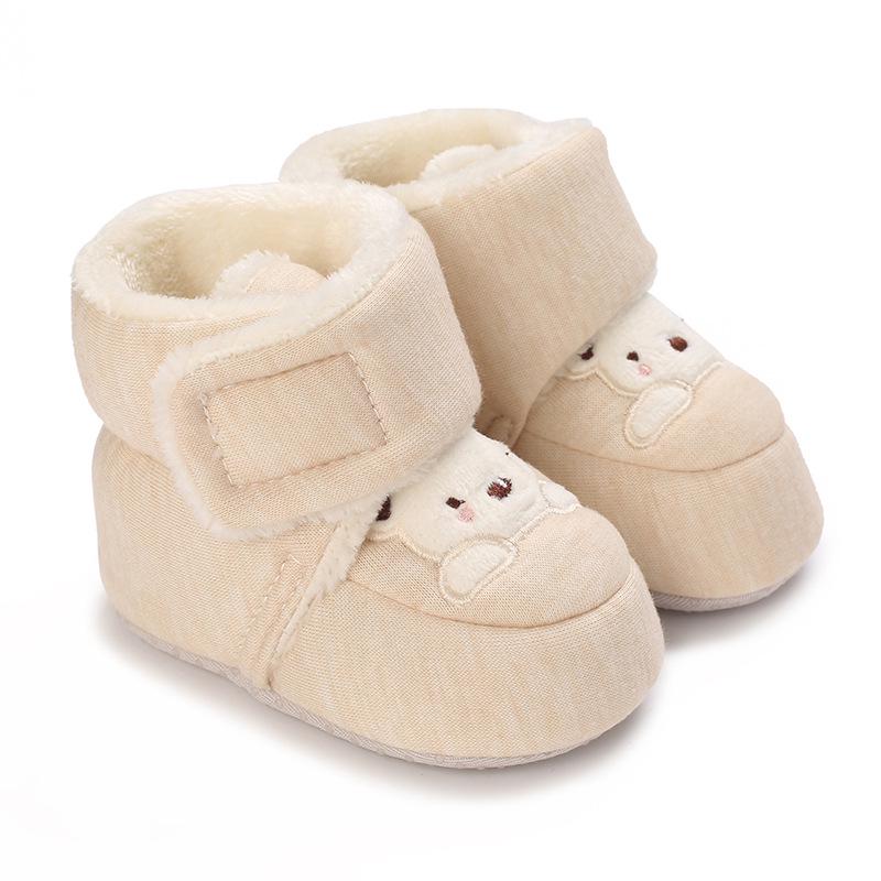 Winter Warm Cotton Baby Shoes for Boys & Girls (Prewalker, 0-1 Year)