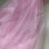 Glitter Mesh Tulle Fabric By The Meter for Clothing Wedding Dress Shirt Veil Background DIY Sewing Decoration Cloth Blue Pink