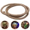 Große Flexible Lianen Rattan Habitat Dekoration Biegsame Dschungeläste Klettern Haustierbedarf Reptilien Terrarium Dekor 1.5/2.5/3m