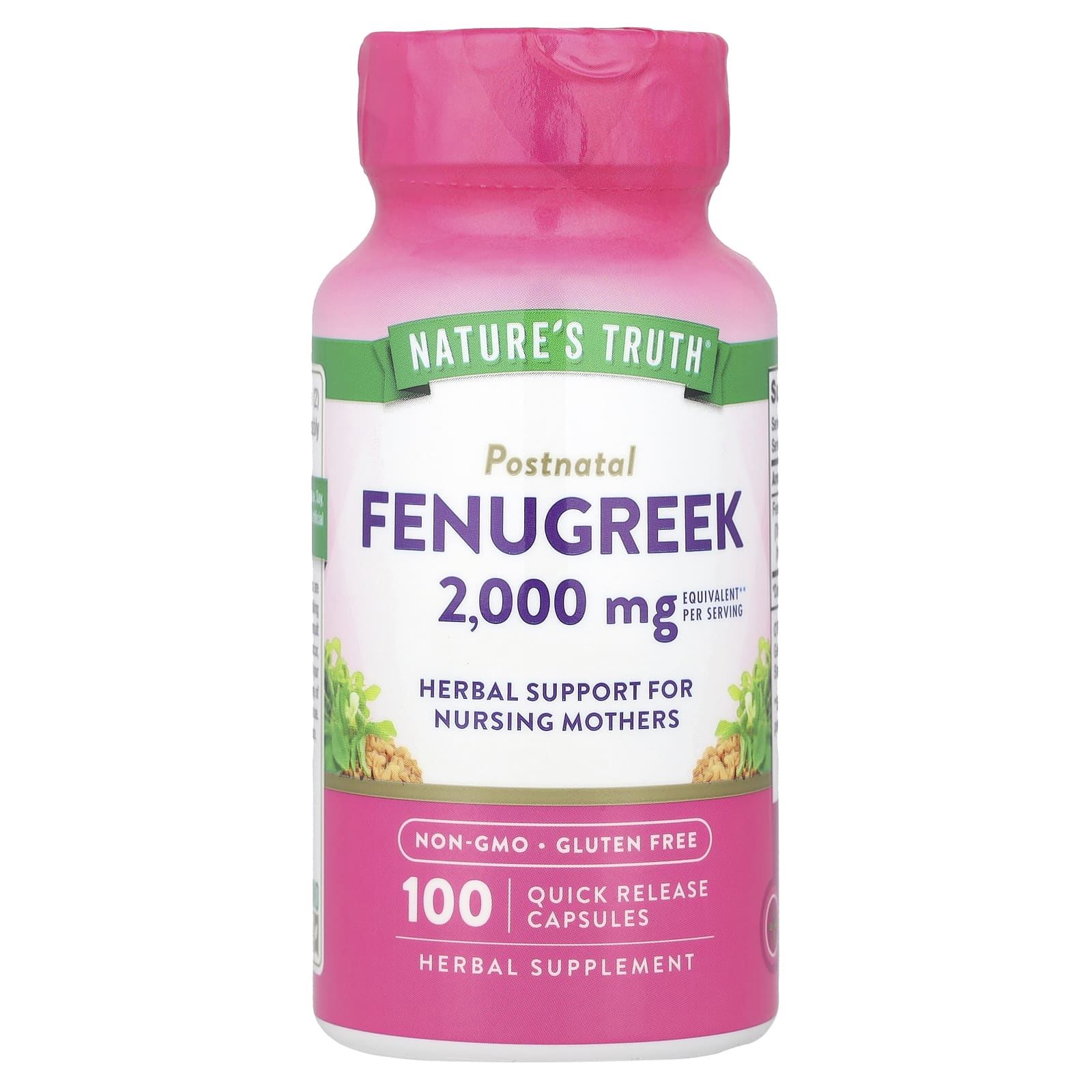 

Nature S Truth, Horopa, 2,000Mg, 100 Rapid Release Capsules (1,000Mg per Capsule)