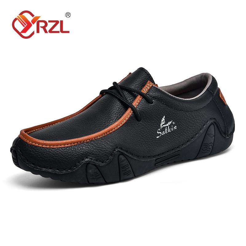 

Loafers Men Casual Leather Driving Shoes Breathable Size 48 Lightweight Comfortable Dress Shoes Slip on Loafers for Men 38