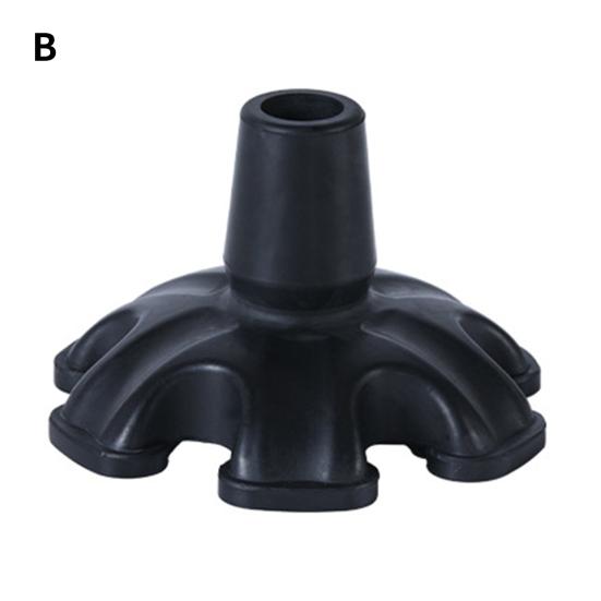 Trekking Pole Pad Unbreakable High Hardness Wear-resistant Non-slip Secured Mat Four Base Support