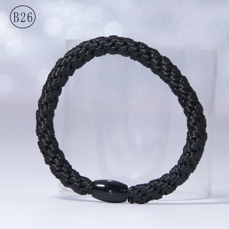 Hohe Elastizität Haargummis & Scrunchies - Keine Knicke, Elastische Bänder für Haaraccessoires