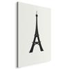 Image - Eiffel Tower Simple Graphics In Black And White