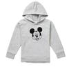 Childrens/Kids Mickey Mouse Monochrome Heather Hoodie