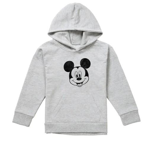 Disney Childrens/Kids Mickey Mouse Monochrome Heather Hoodie
