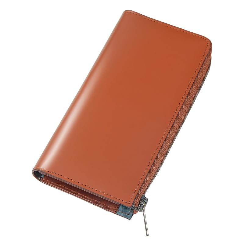 

wallet men s long wallet tochigi leather genuine leather made in Japan L-shape YKK zipper easy to use Made by top wallet craftsmen For men Life