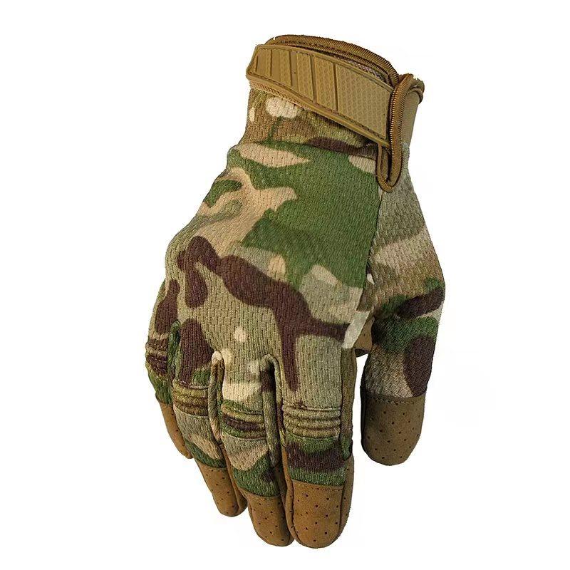 Touch Screen Tactical Gloves Military Army Combat Full Finger Multicam Camouflage Outdoor Cycling Shooting Paintball Men Gloves