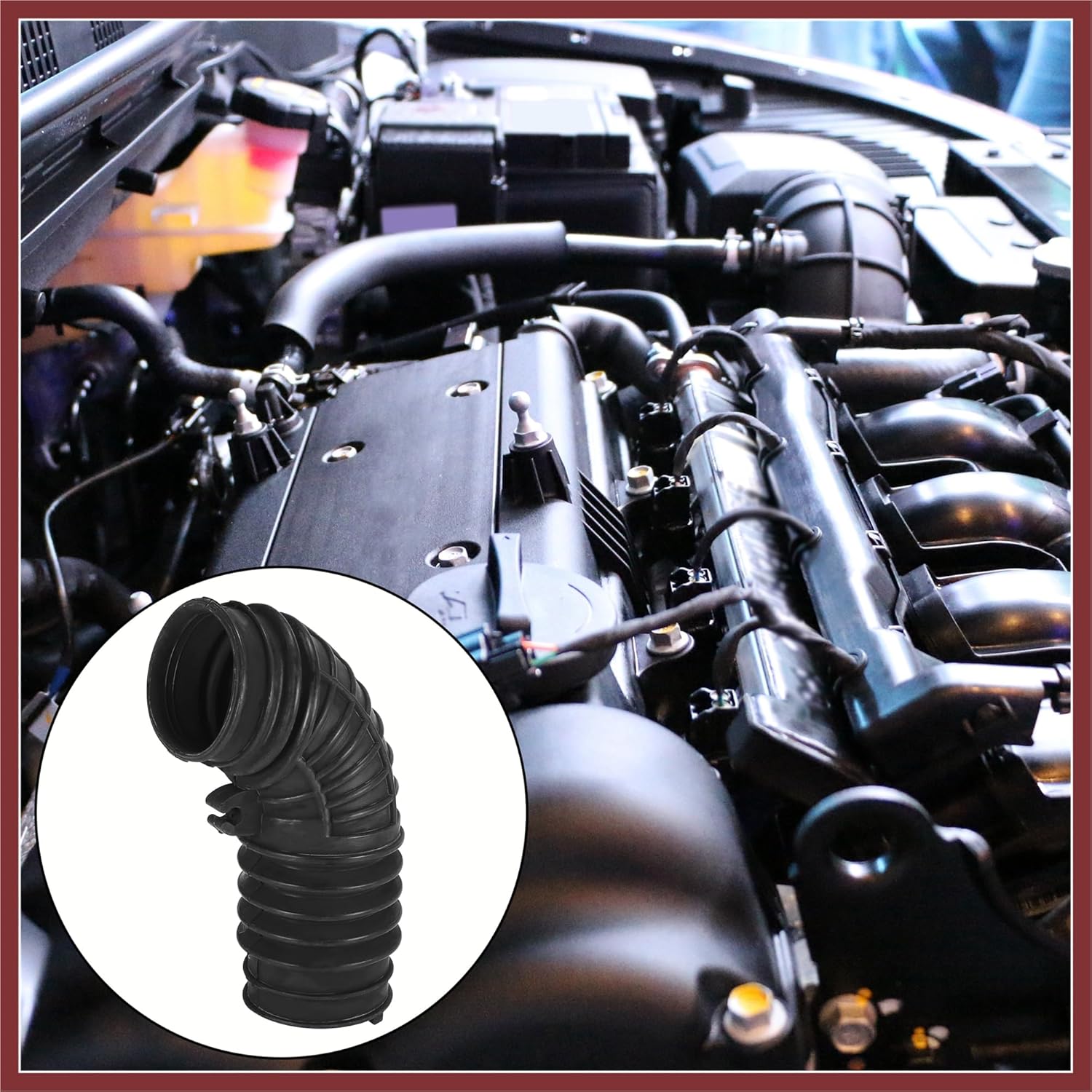 Engine Air Intake Hose for Acura RDX 2007-2012 2.3L 17228RWCA00 17228-RWC-A00 Replace Parts