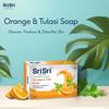 Sri Sri Tattva Orange & Tulsi Soap – Herbal Bathing Bar 100 g