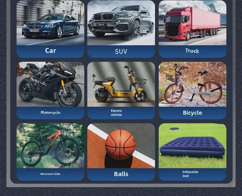 Tragbare Drahtlose Digitale Auto-Reifenluftpumpe