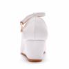 Plus Size 35-41 Shoes for Women Spring Autumn White Sexy Party Evening Pumps Round Toe Shallow Buckle High Heel Zapatos De Mujer