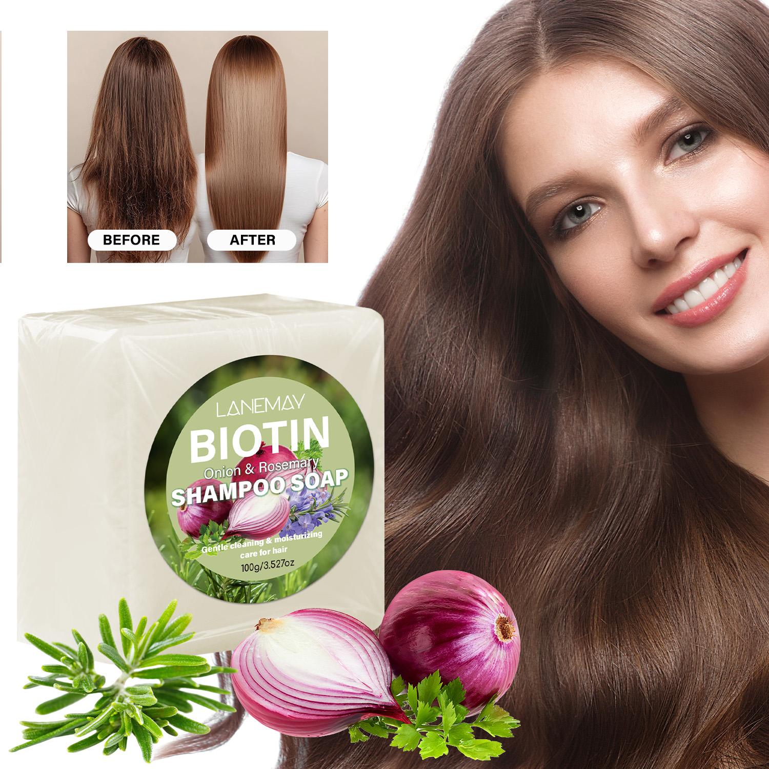 

Shampoo Soap-Gently Cleaning & Moisturizing Care For Hair-Improves Hair Elasticity And Overall Stand Strengthenes-100g