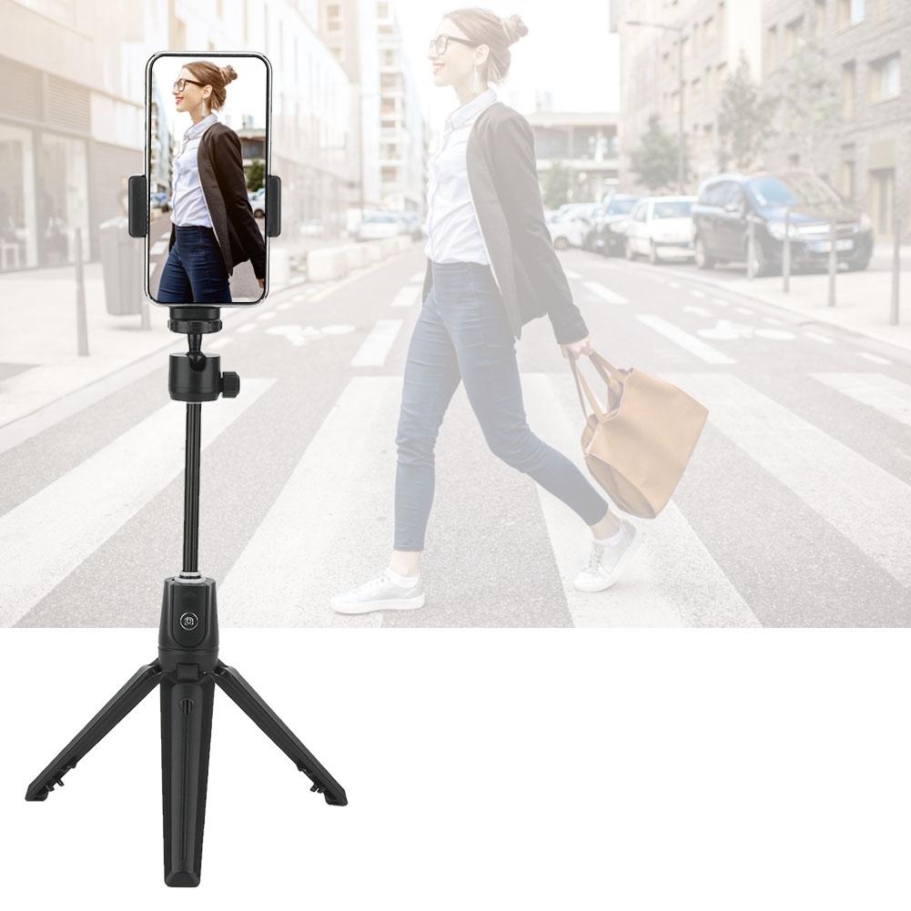 2 in 1 Selfie Stick Tripod Stand with Remote Control for Android for iOS Mobile Phone