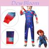 Kinder Gesundheit Stoff Chucky Cosplay Jumpsuit Für Halloween Und Partys