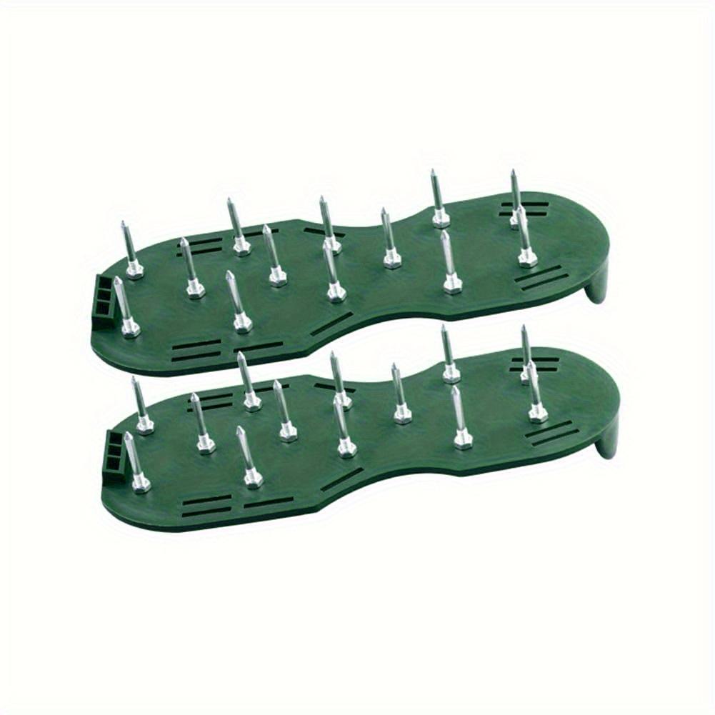 Garden Spiked Shoe Grass Loosening Tool 1.65 Inch Long Spike Lawn Aerator Grass Tip Self-Leveling Epoxy Resin Yard Turf Cultivator
