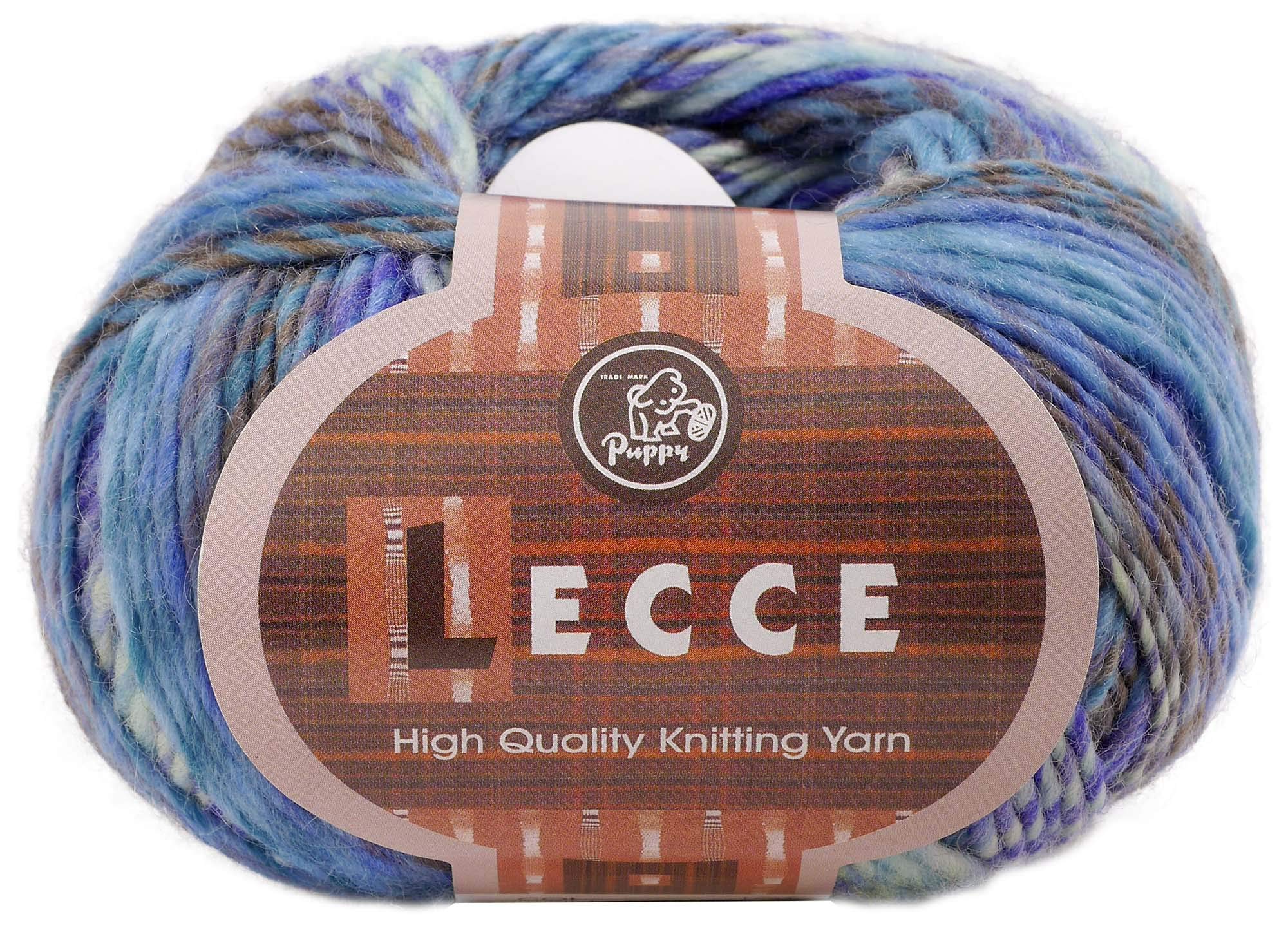 

Пряжа Puppy Lecce Средняя тонкая Светло-голубая 40г 160м Набор из 10 мотков 10000171 Цв.417 Прибл.