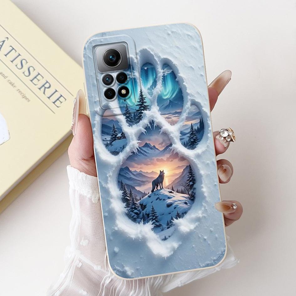 For Cover Xiaomi Redmi Note 12 Pro 4G Case Popular Space Flower Soft Silicone Back Cover For Xiaomi Redmi Note12 Pro 4G TPU Capa