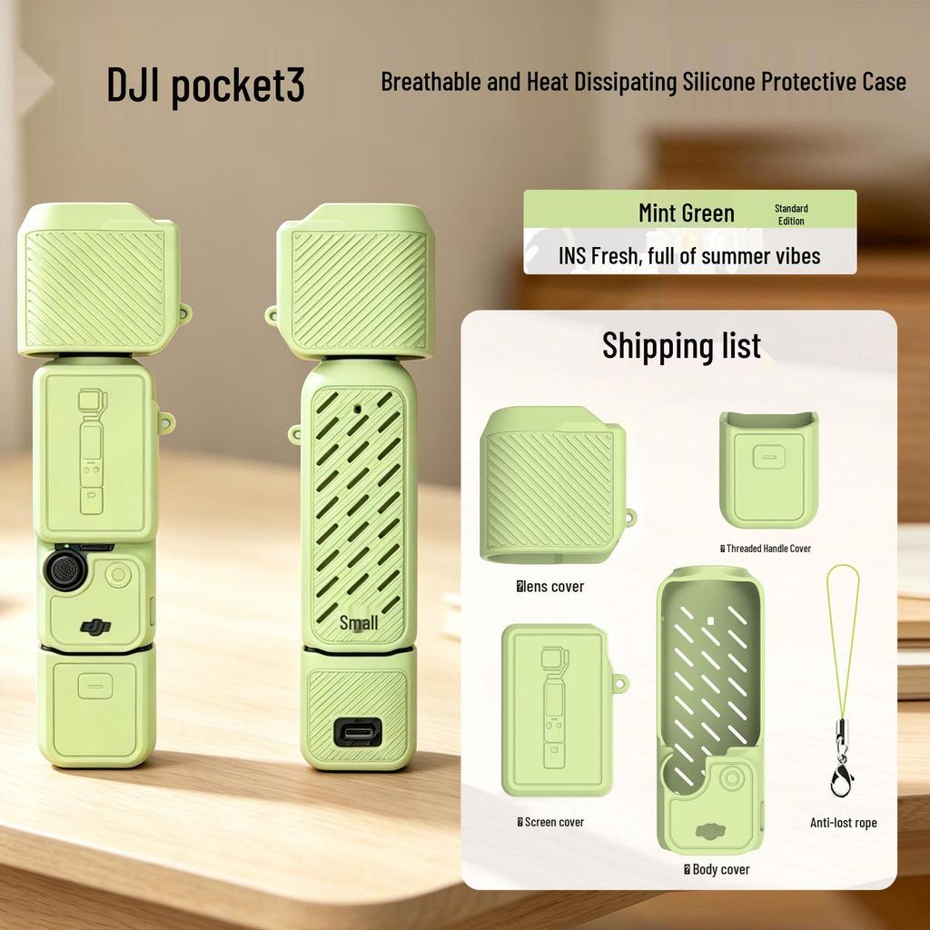 Silikonowe etui ochronne DJI Osmo Pocket 3 na gimbal i obiektyw aparatu