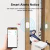 Zigbee Door Sensor Wireless Magnetic Window Open Closed Alarm Detector Works Zigbee2MQTT for Need Gateway