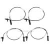 4pcs ABS Wheel Speed Sensor 34526791224 34526791226 For BMW F20 F30 F31 F36 F33 F32 F83 F82 118i 125i 328i 420i 428i 435i M4 N13