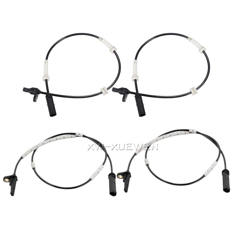4pcs ABS Wheel Speed Sensor 34526791224 34526791226 For BMW F20 F30 F31 F36 F33 F32 F83 F82 118i 125i 328i 420i 428i 435i M4 N13