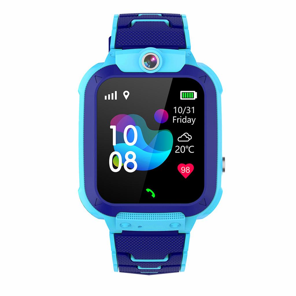 1,44'' Smartwatch für Kinder LBS-Tracker SOS-Anruf 2-Wege-Anruf Sprach-Chat Sicherheitszoneneinstellung IP67 Wasserdicht Kinder-Telefonuhr Smartwatch Telefon