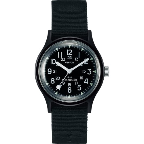 

Kelton Jungle Camper Watch 9123222J Men s Black