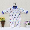 Little Q Pure Cotton Newborn Spring Autumn Clothes One Piece Footies Baby Boy Infant Underwear Four Color Clothing