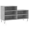 VidaXL Armoire à chaussures Gris béton 102x36x60 cm Bois d'ingénierie 831392