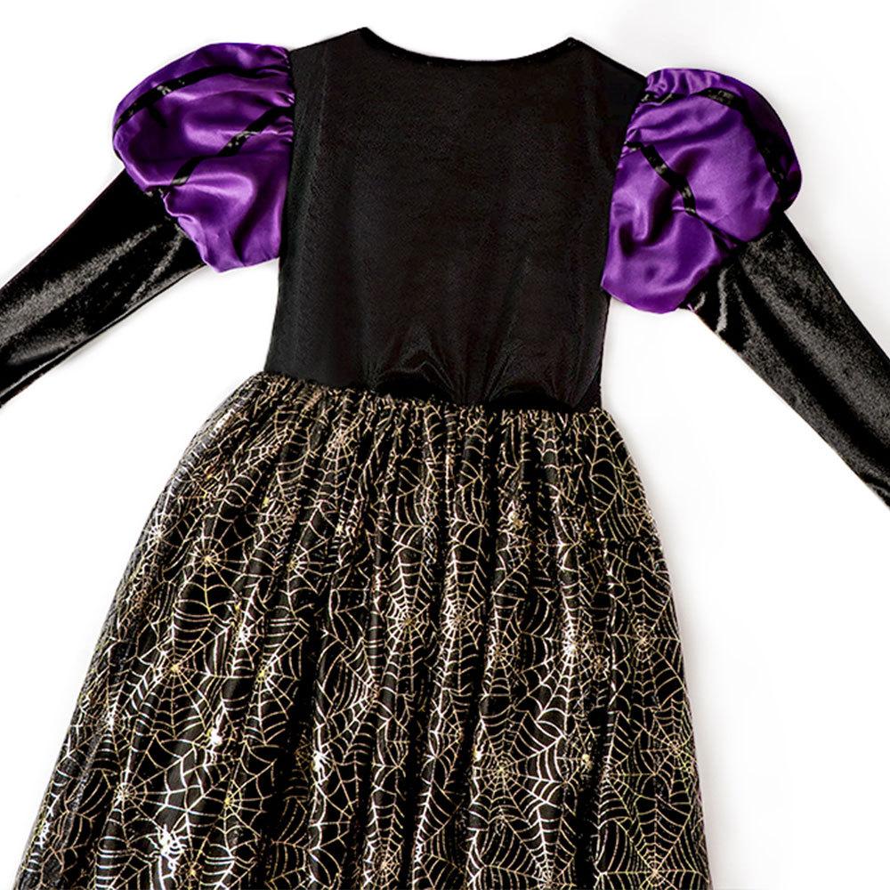 Baby Girls Halloween Witch Costume Children Cosplay Dresses Party Clothes Dress