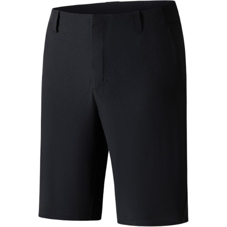 Anta Champion All-Weather Series Sports Simple Solid Color Straight Casual Shorts Men shorts Black 152520505-3