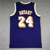 Embroidered NBA Los Angeles Lakers 24 Kobe Bryant Basketball Jersey Men Women Fall Winter