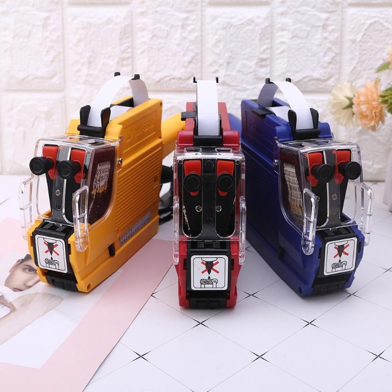 Price Gun Price Numerical Tag Gun Handheld Pricing Labeller MX-6600 Plastic Label Maker for Retail Shop Grocery Store
