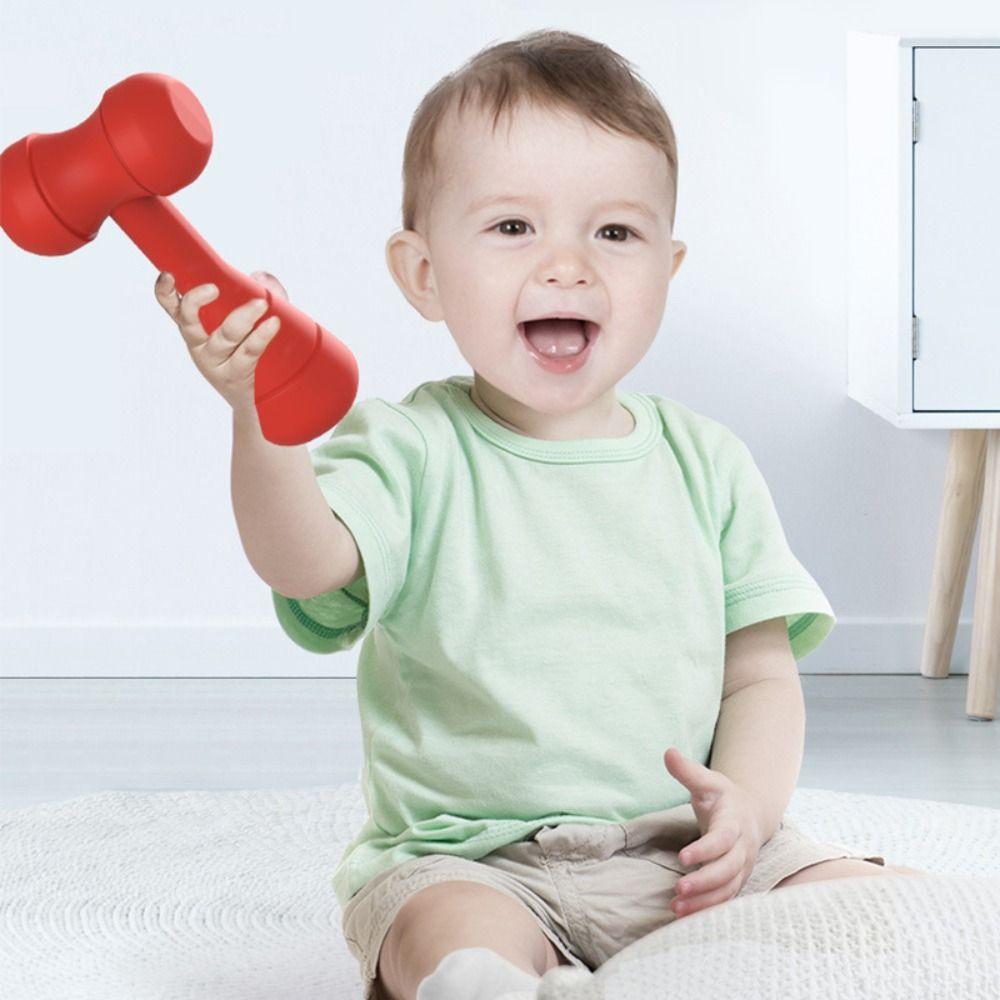 Finger Skill Interactive Hammer Toy Stacking Balls Kids Pounding Hammers Parent-child