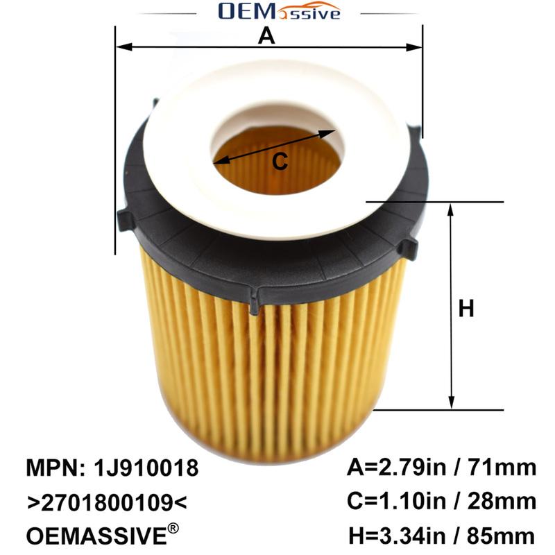 Oil Filter For Benz GLA-Class X156 GLA180/200/250 GLA220/260 4-matic M270.910 1595CC M270.920 1991CC 1.6 2.0 L 2013 2014 - 2019