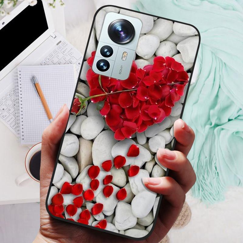 For Xiaomi 12 Pro Case Soft TPU Silicone Phone Covers for Xiaomi 12X 12 X 12Pro 5G Case Bumper Shockproof Coque Xiaomi12 Cover