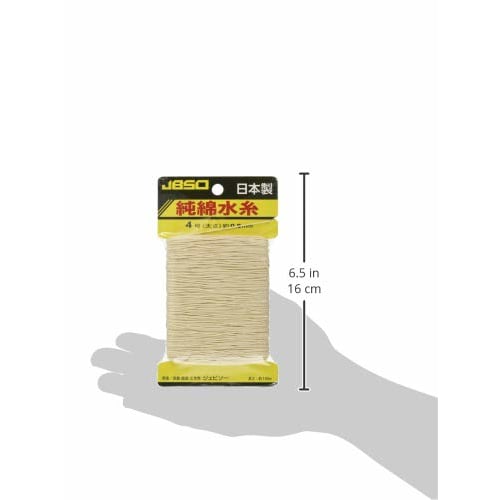 Okamura Giken JBSO Pure Cotton Water Thread Carded Roll, 100m, Size 4