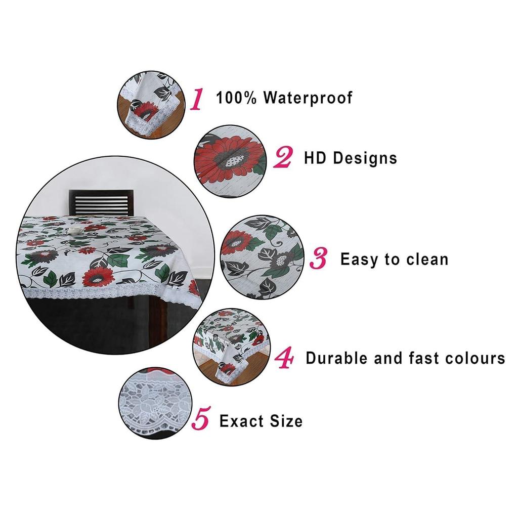 Premium Table Cover, Waterproof and Dustproof (Alexa, 40x60 Inch- Center Table)