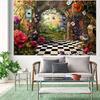 2D flat banner 1 piece backdrop: Dreamy Wonderland! The perfect choice for Halloween adult parties and themed photography