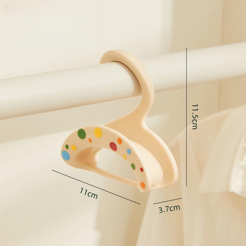 Traceless Bag Hook Wardrobe Traceless Bag Rack Storage Silk Scarf Tie Arched Hanger Can Be Stacked Coat Rack