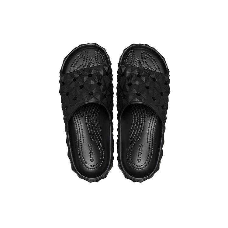 Crocs Classic Geometric Slides 'Black' 209608-001