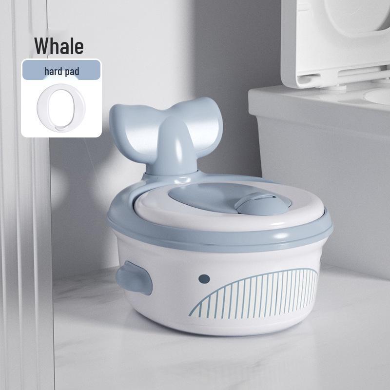 

Детский горшок 3-в-1: Детское сиденье для унитаза, тренировочная накладка и подставка для ног