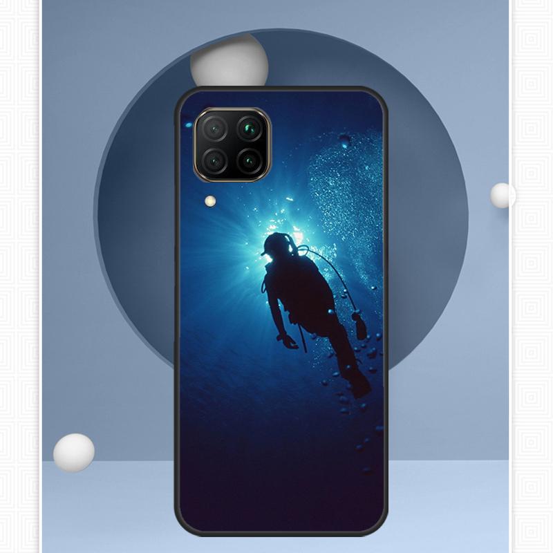 

Scuba Diving For Huawei Nova Y91 Y60 Y70 Y72 Y90 Y61 12s 12i 11i 8i 10 9 SE P20 P40 Lite P30 P60 Pro Case Huawei Nova 8i