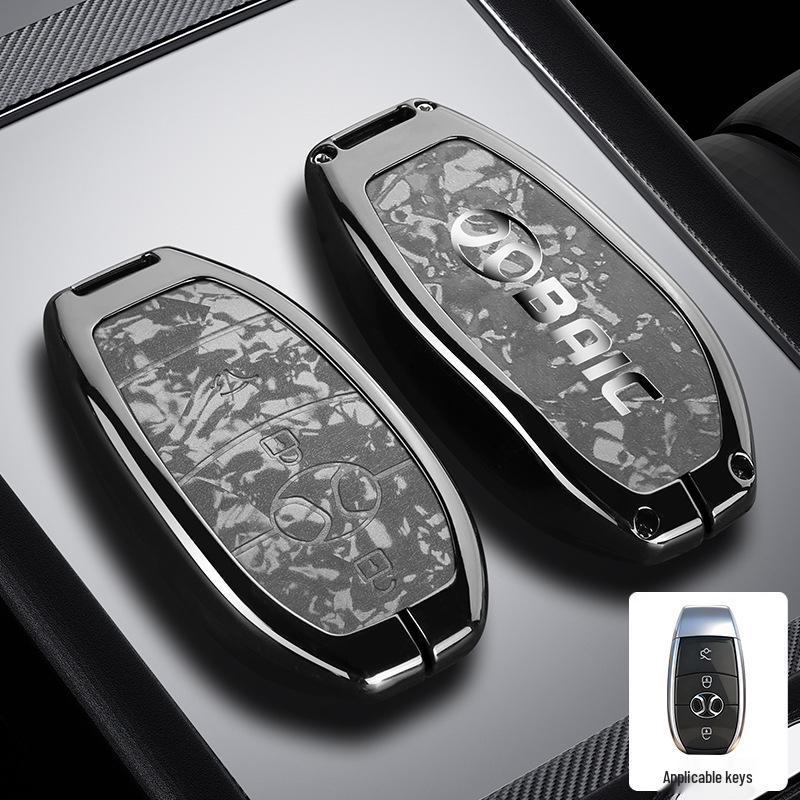 BAIC Senova D50 Key Case: Compatible with Beijing U7/EX5/X3 Metal Protective Shell LITE-R300