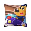 Sheriff Labrador Square Pillowcase Cushion Cover Comfort Pillow Case Throw Pillow Cover for Home Bedroom Car