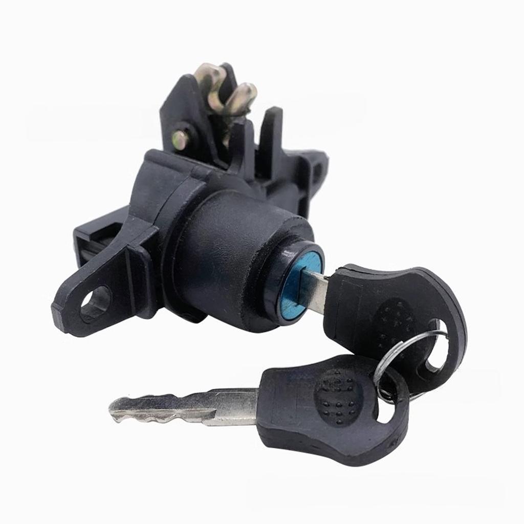 Electric Bike Tail Box Lock with Easy Installation & Anti Theft Designs Ergonomic Key Design Motorcycle Trunk Lock Set